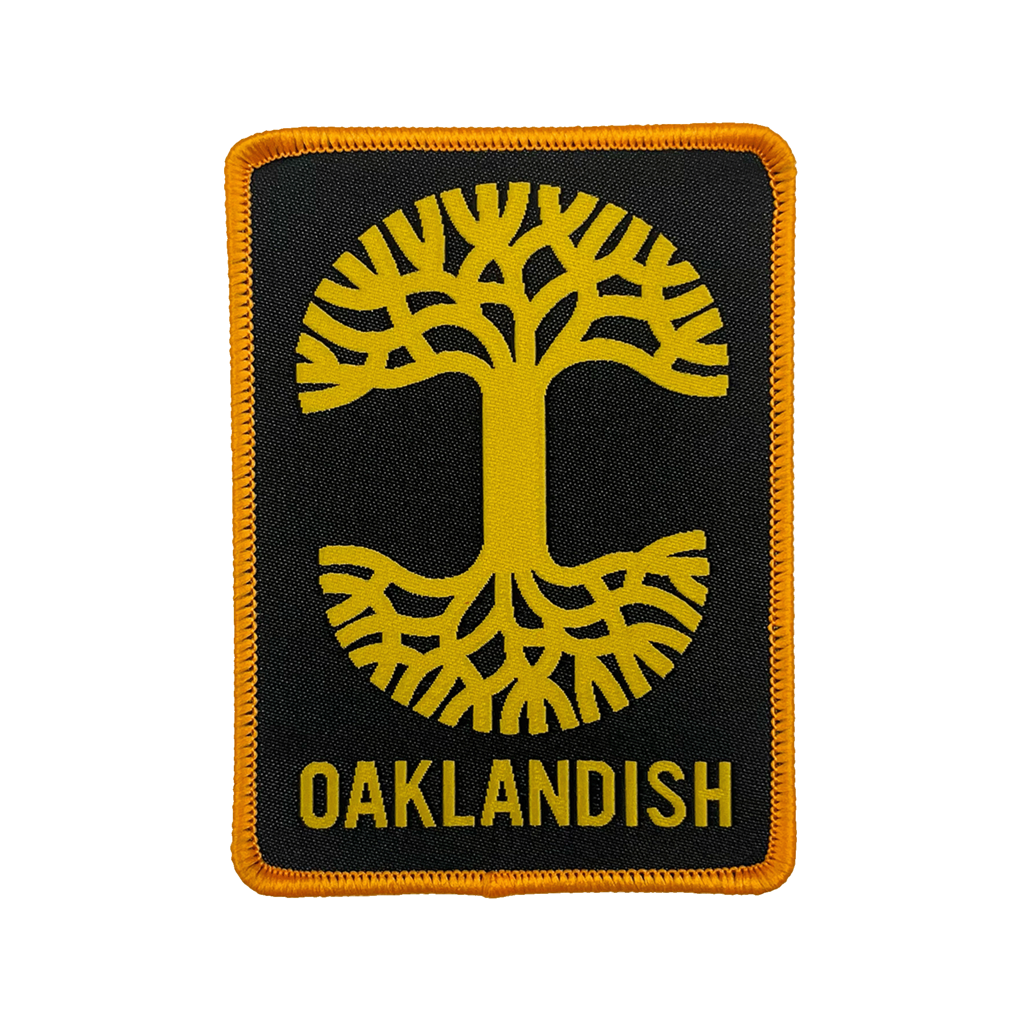 Iron-On Patch - Deep East Oakland, Black & White – Oaklandish