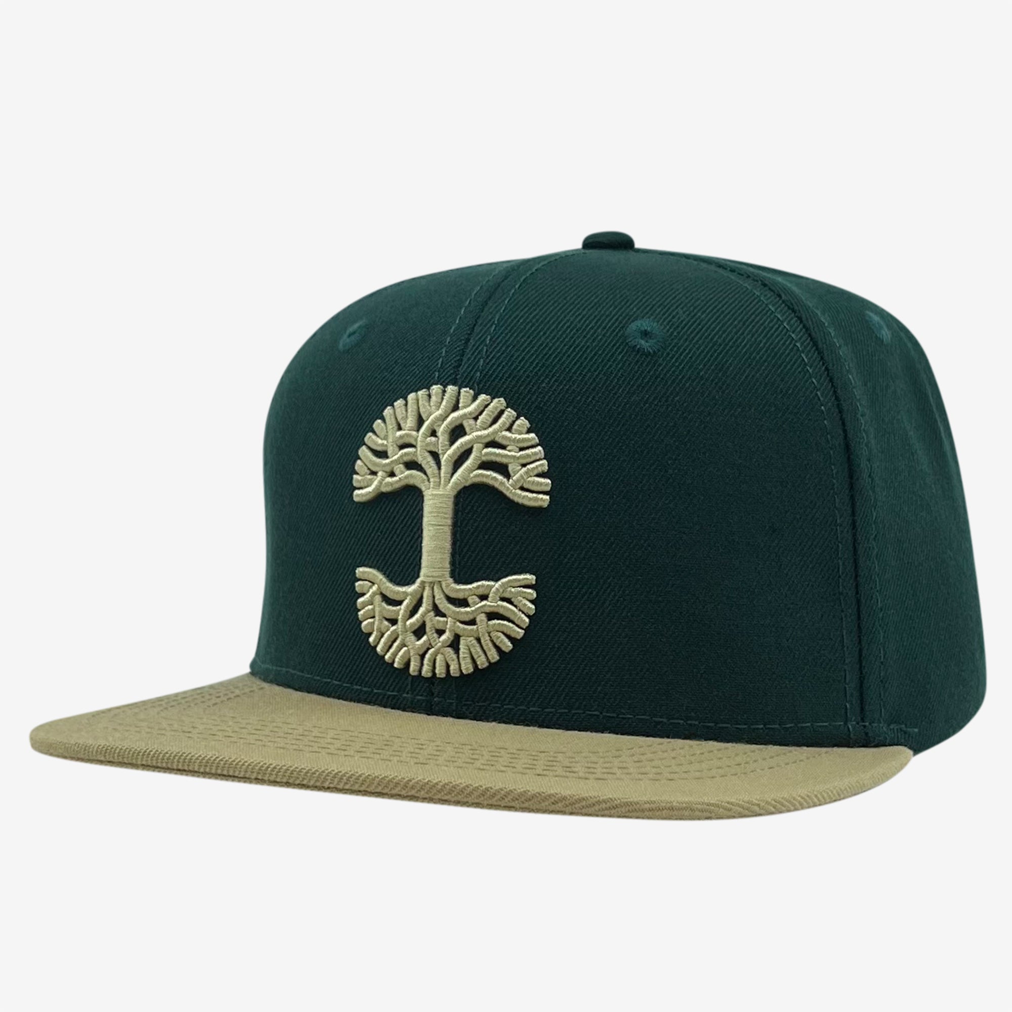 Cap - Mitchell & Ness x Oaklandish Tree Logo, Forest Corduroy