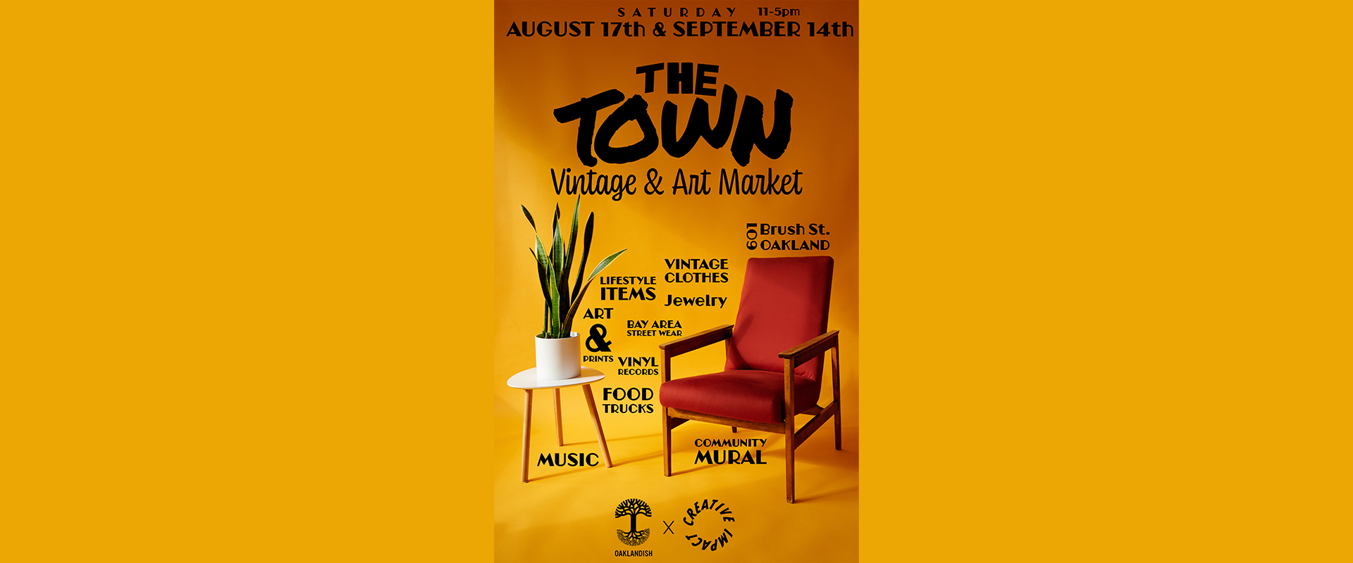 Save the Date: THE TOWN Vintage & Art Markets