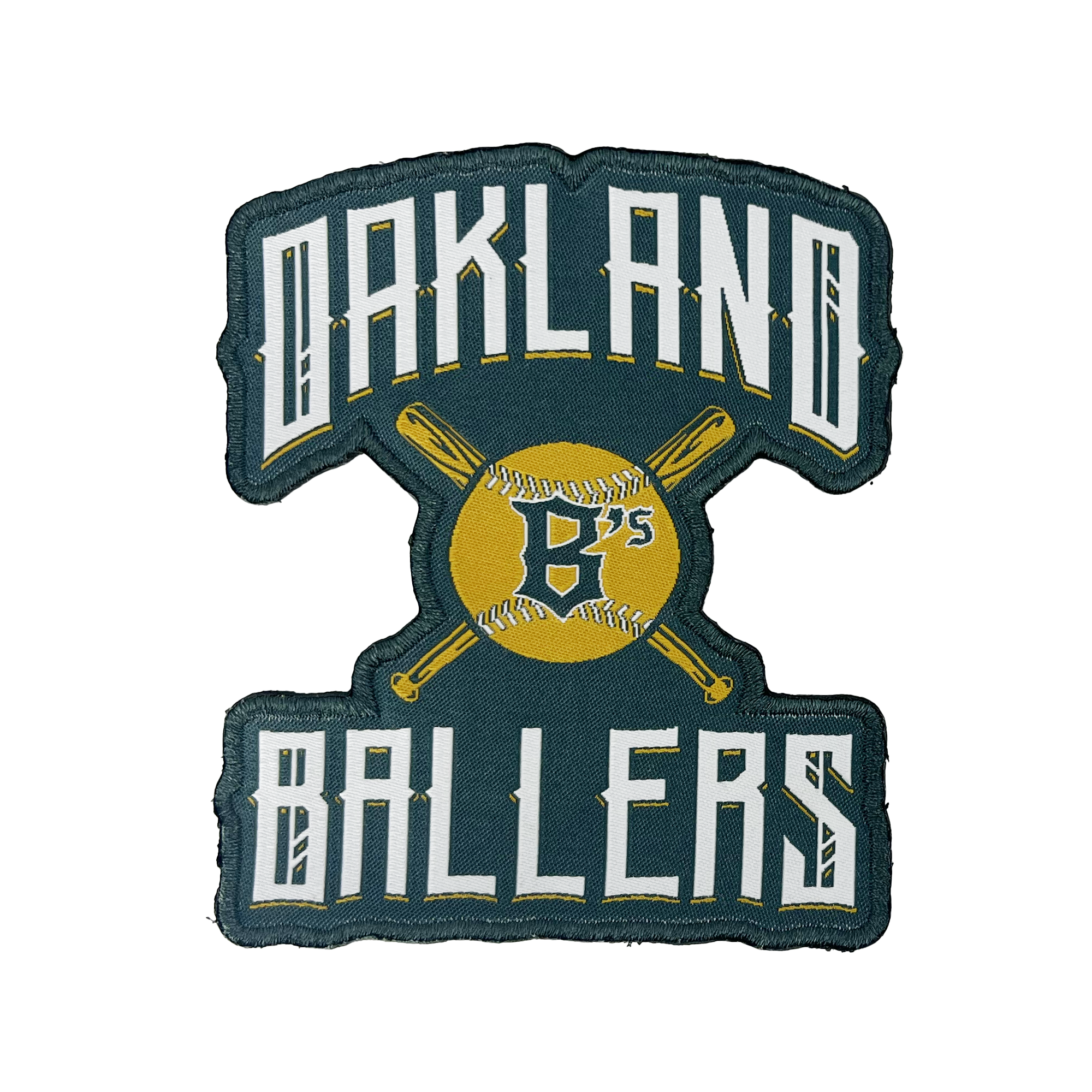 Oakland Ballers Alt Logo Patch