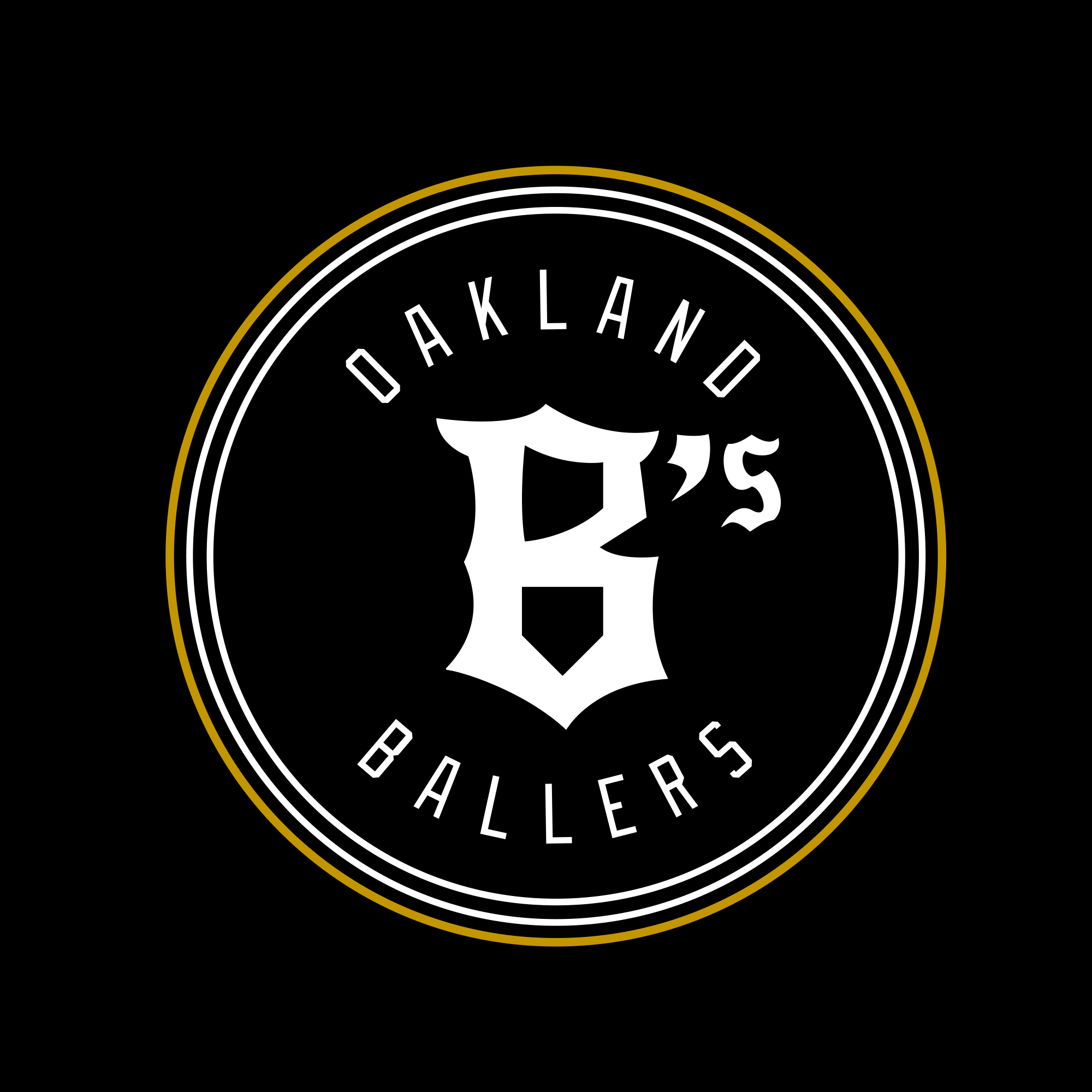 Women's Oakland Ballers Logo Relaxed Tee