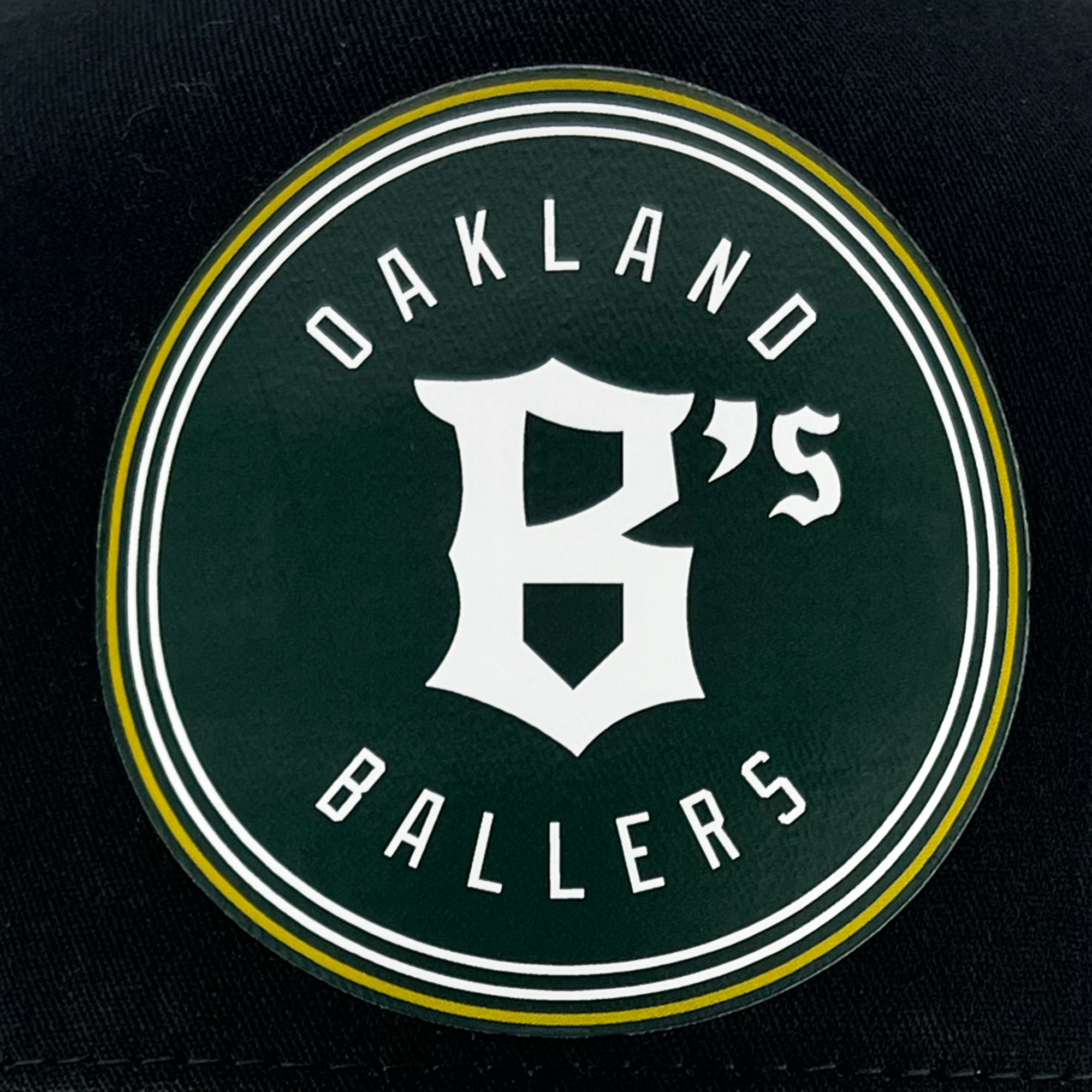 Oakland Ballers Classic Curved Visor Trucker