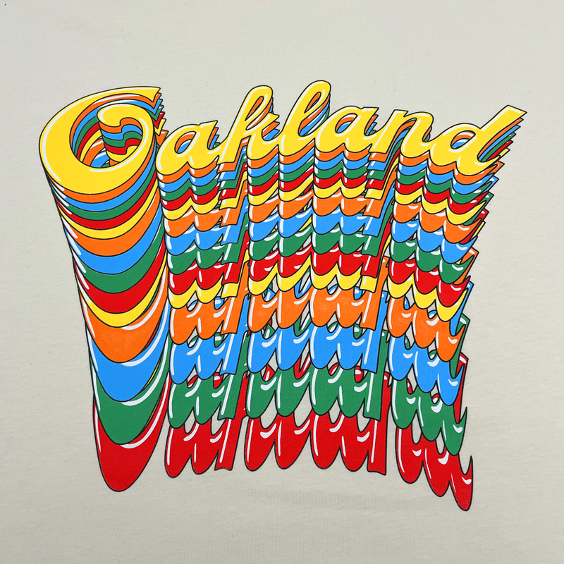 Oakland Against The World T-Shirt — SKY