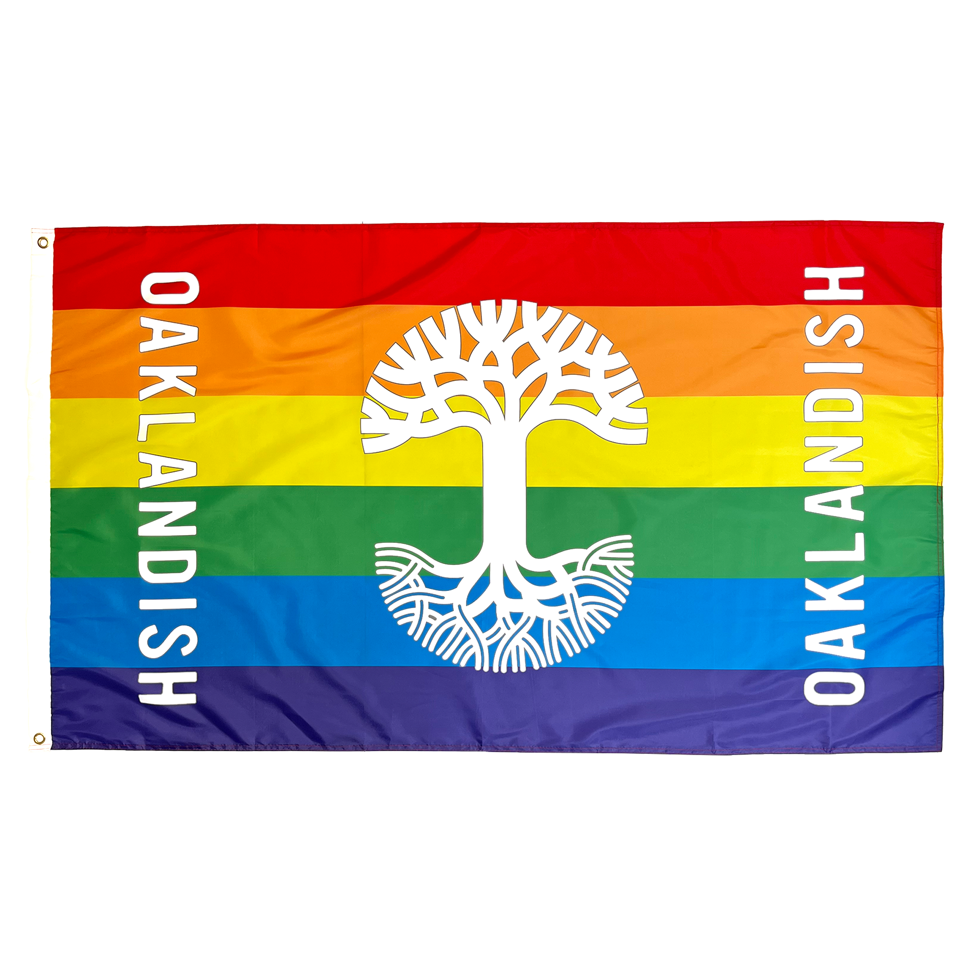 Oaklandish Pride Logo Flag