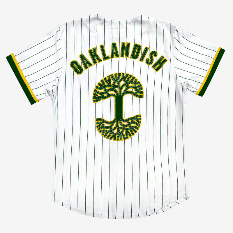 Oakland Athletics Button-Up Baseball Jersey - Green